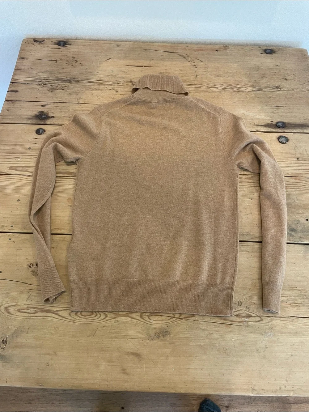 Polo Ralph Lauren Cashmere Turtleneck Camel Medium NWT - Picture 4 of 6